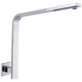 Acl PRY030 Rectangle High Rise Shower Arm Chrome